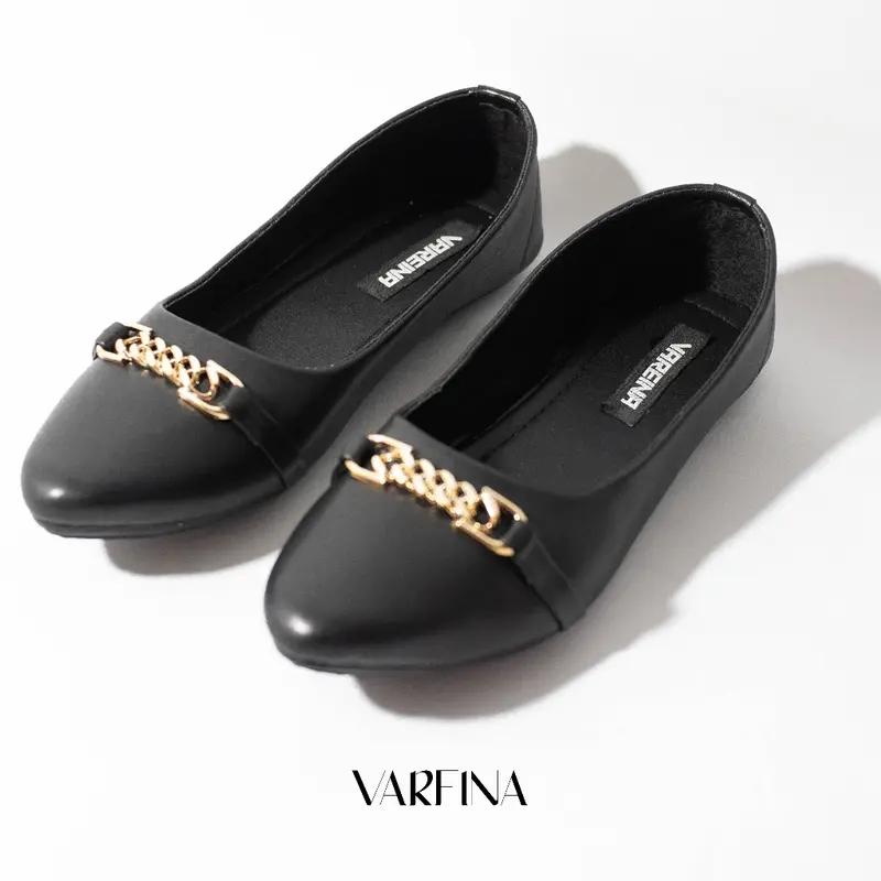 Vareina - Siren Flatshoes Wanita / Sepatu Kerja Sol Karet Non Slip 4