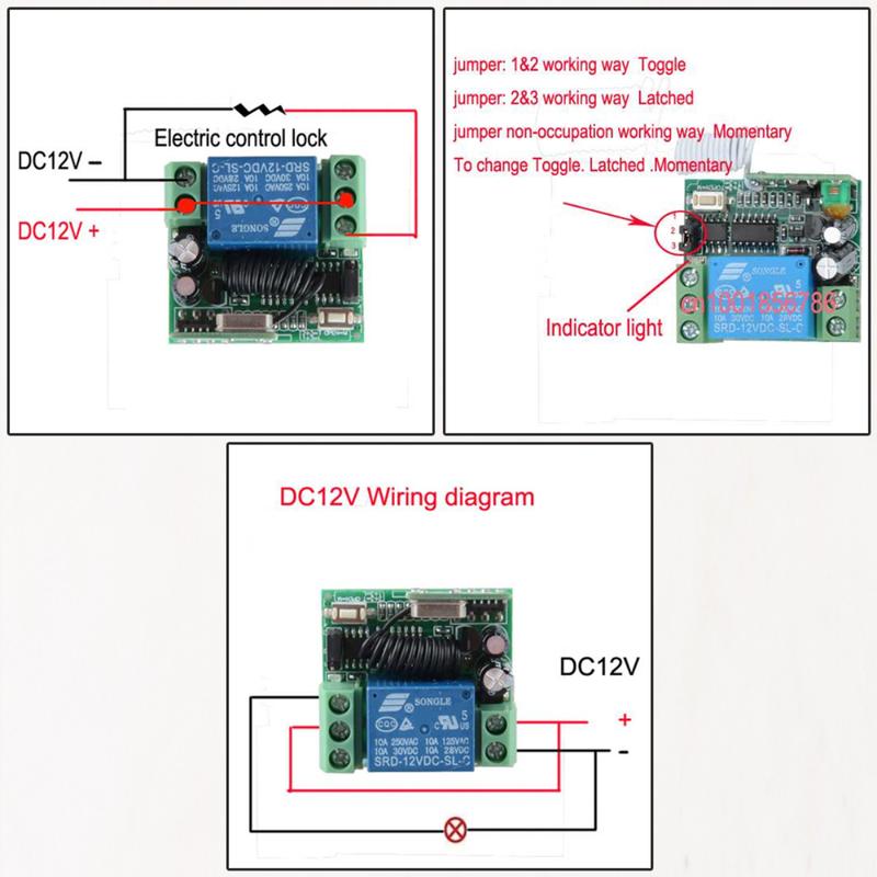Product Introduction of Universal Wireless Transmitter Receiver Remote Control Pagar - C09 - Black 0