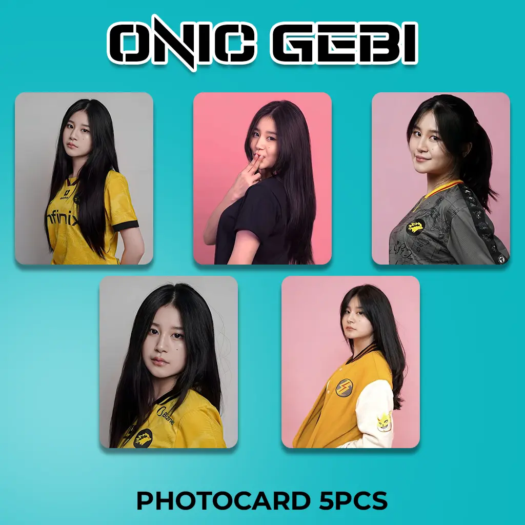 PHOTOCARD 2R 5PCS ONE PACK DENGAN GAMBAR HD TERBAIK 2024 ONIC GEBI RTQ019