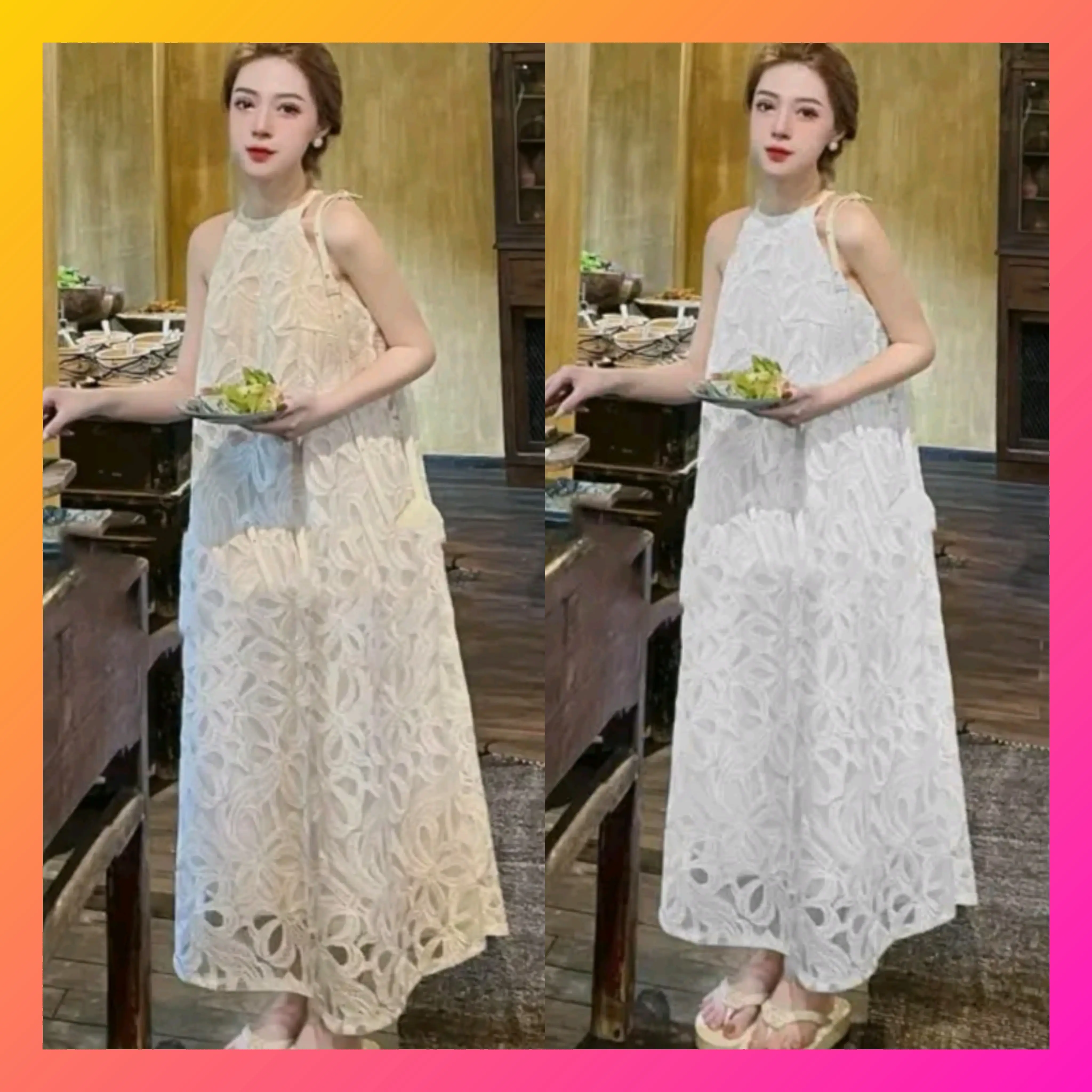 Váy bầu đi tiệc xinh bauxinh đầm bầu thiết kế sang chảnh