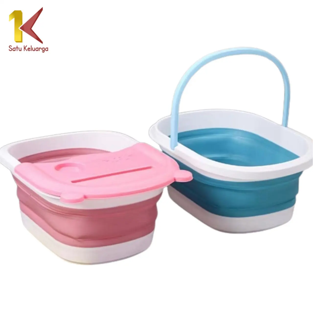 [COD] SK C538 Ember Lipat Baskom Plastik Motif Beruang Portabel Multifungsi Baskom Rendam Pijat Kaki Baskom Kaki
