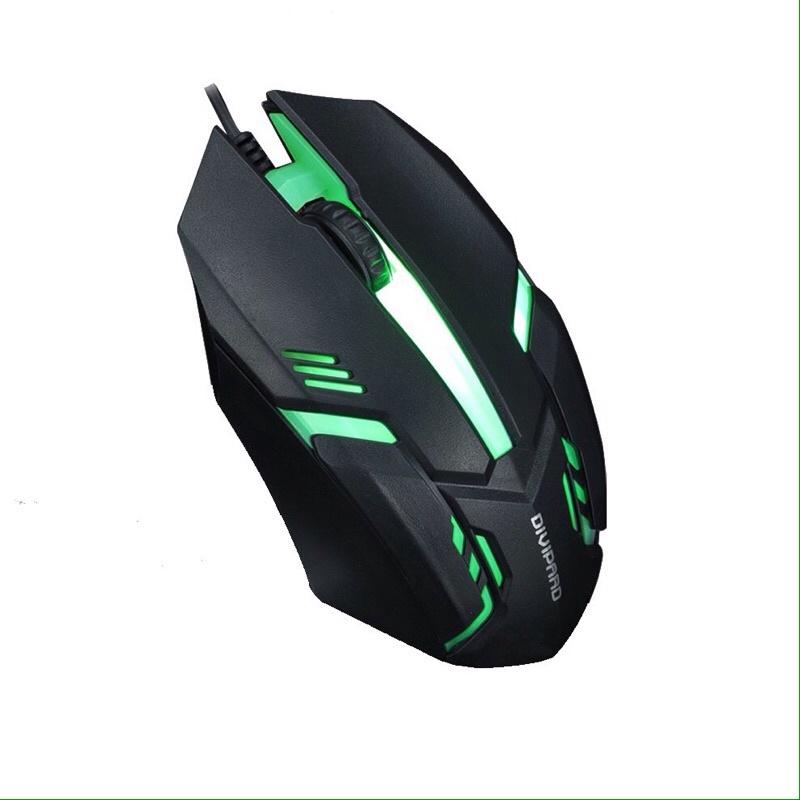 Chuột Gaming G21 đèn led đổi màu, chuột game thủ cực có dây ngầu, đèn led 7 màu cho máy tính, pc,lapto