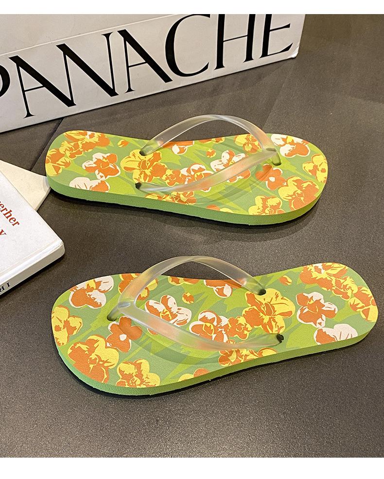 Product Introduction of Dép Xỏ Ngón T thong, Dành Cho Nữ, Thiết Kế Hợp Xu hướng Mùa Hè, Phong Cách Chống Trượt, Thích Hợp Cho Các Cặp Đôi, Phù Hợp Với Các Hoạt Động Ngoài Trời Và Bãi Biển 7