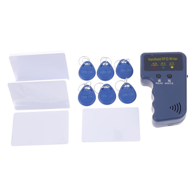 125KHz EM4100 RFID Copier Writer Programmer Reader + Rewritable ...