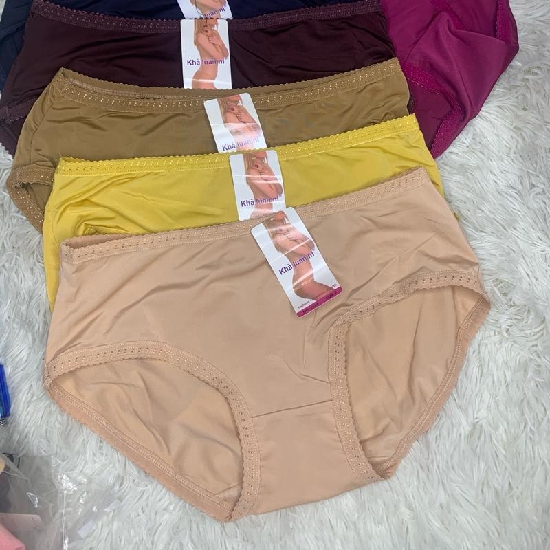 1209 - combo 5 quần thun lạnh TRƠN chất mềm đẹp có lót cotton Kháng khuẩn Nữ Voi Women Nữ