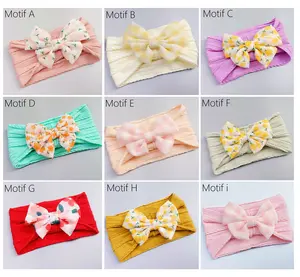 BANDO ANAK PEREMPUAN / BANDANA BAYI PEREMPUAN PITA WARNA WARNI