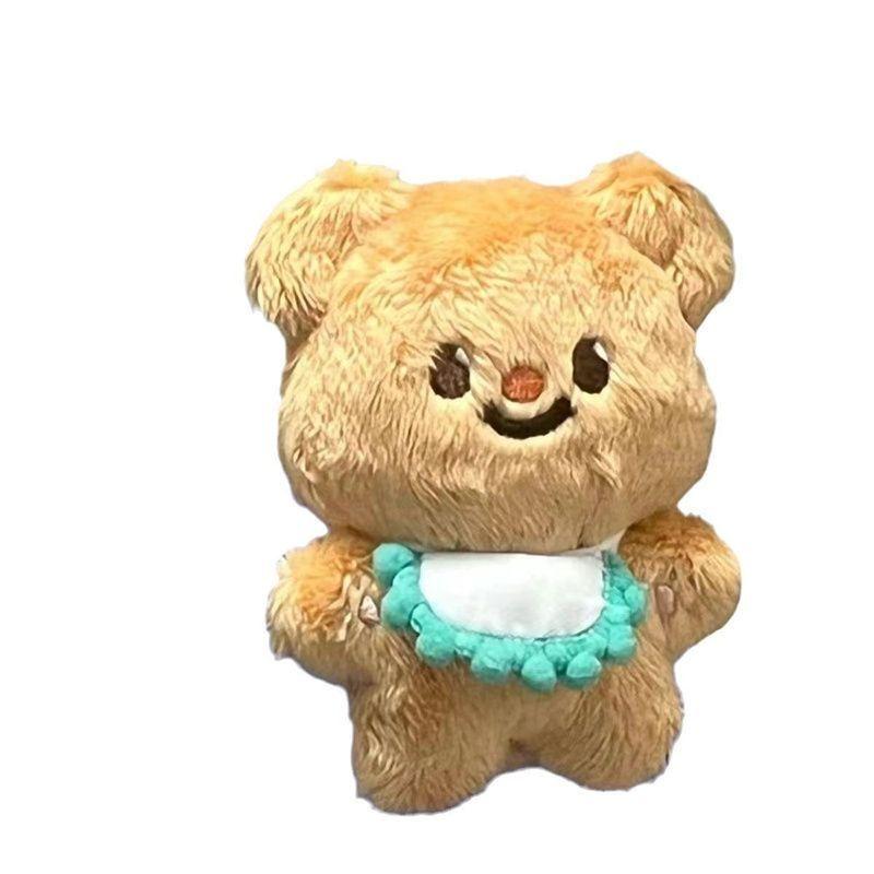 Product Introduction of Super Cute Thai Butter Bear Plush Doll Backpack Chain Pendant Stuffed Toy Gift for Girlfriends 5