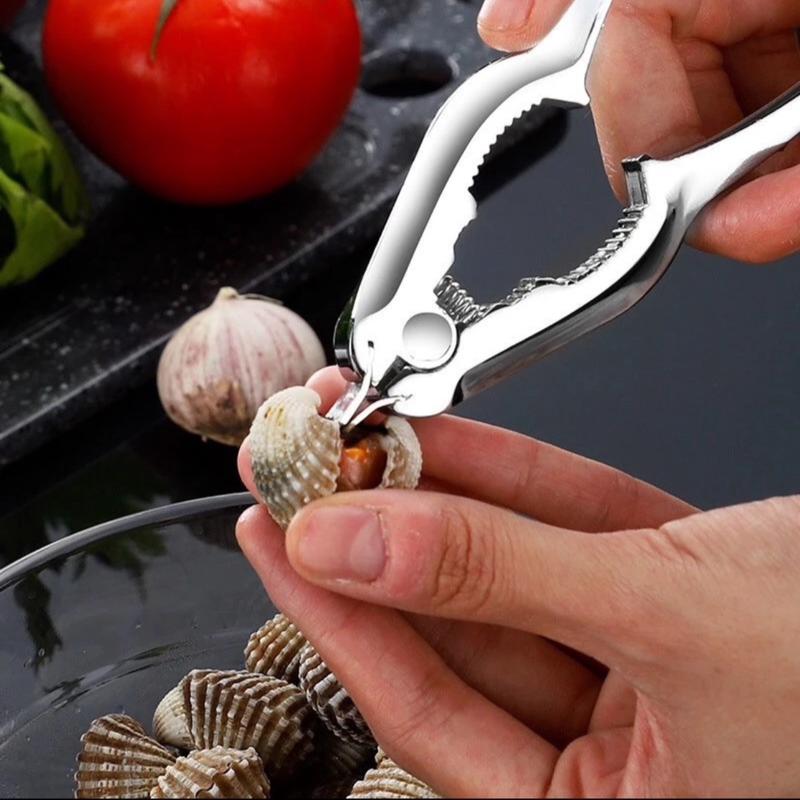 Dụng cụ tách sò huyết, nghêu - ghẹ - Kềm mở nghêu, tách sò huyết