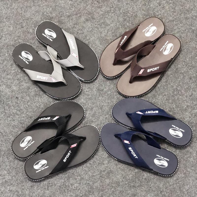 Dép kẹp nam chất liệu cao su mềm, đế chông trơn trượt