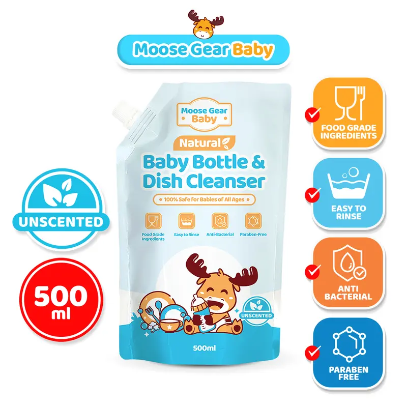 Moose Gear Antibacterial Baby Wipes Baby Powder Wipes Moose Gear