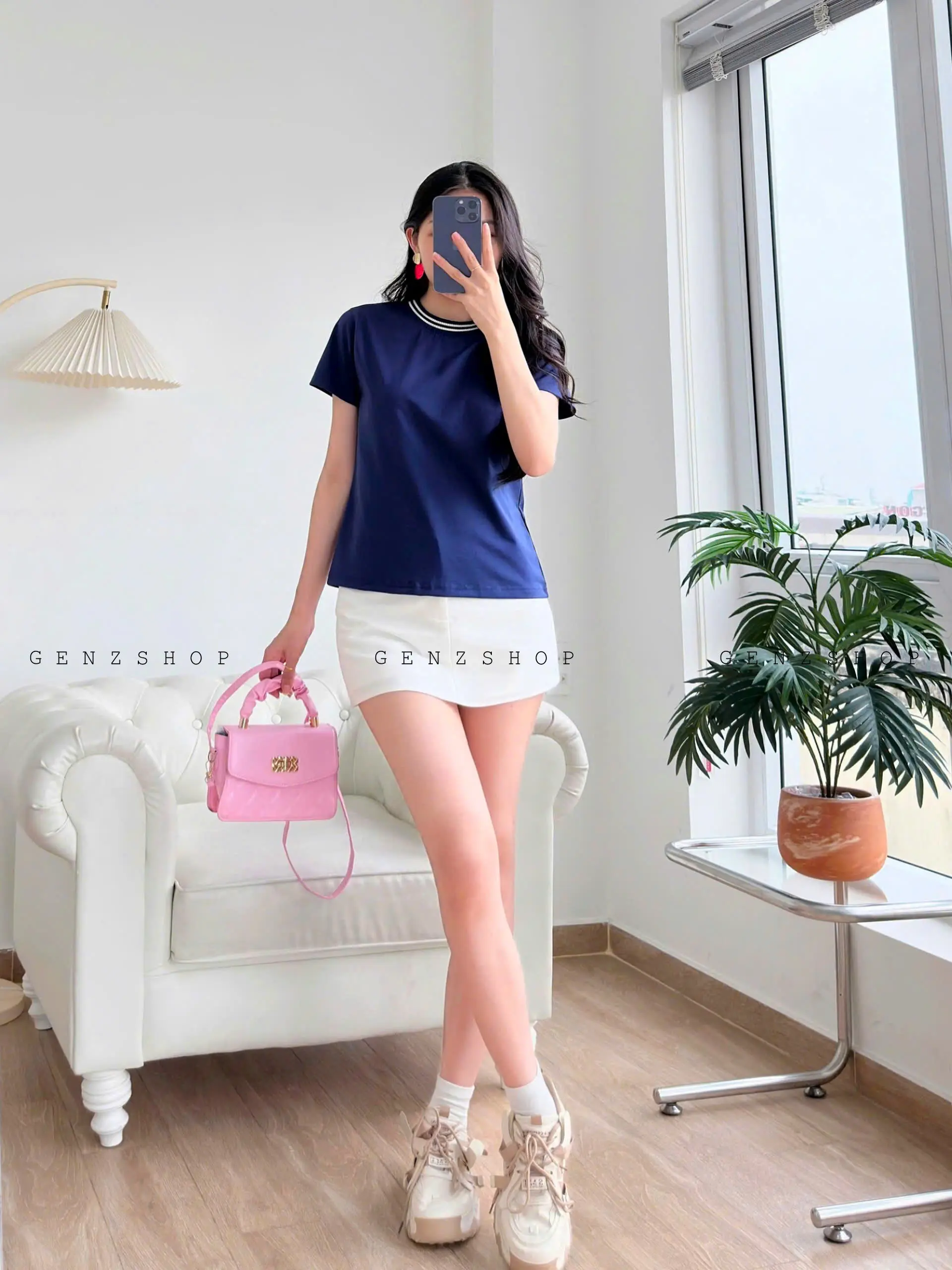 ÁO THUN CỔ PHỐI MÀU FORM BABYTEE TRƠN  ĐƠN GIẢN NĂNG ĐỘNG GENZBBT26 | BigBuy360 - bigbuy360.vn