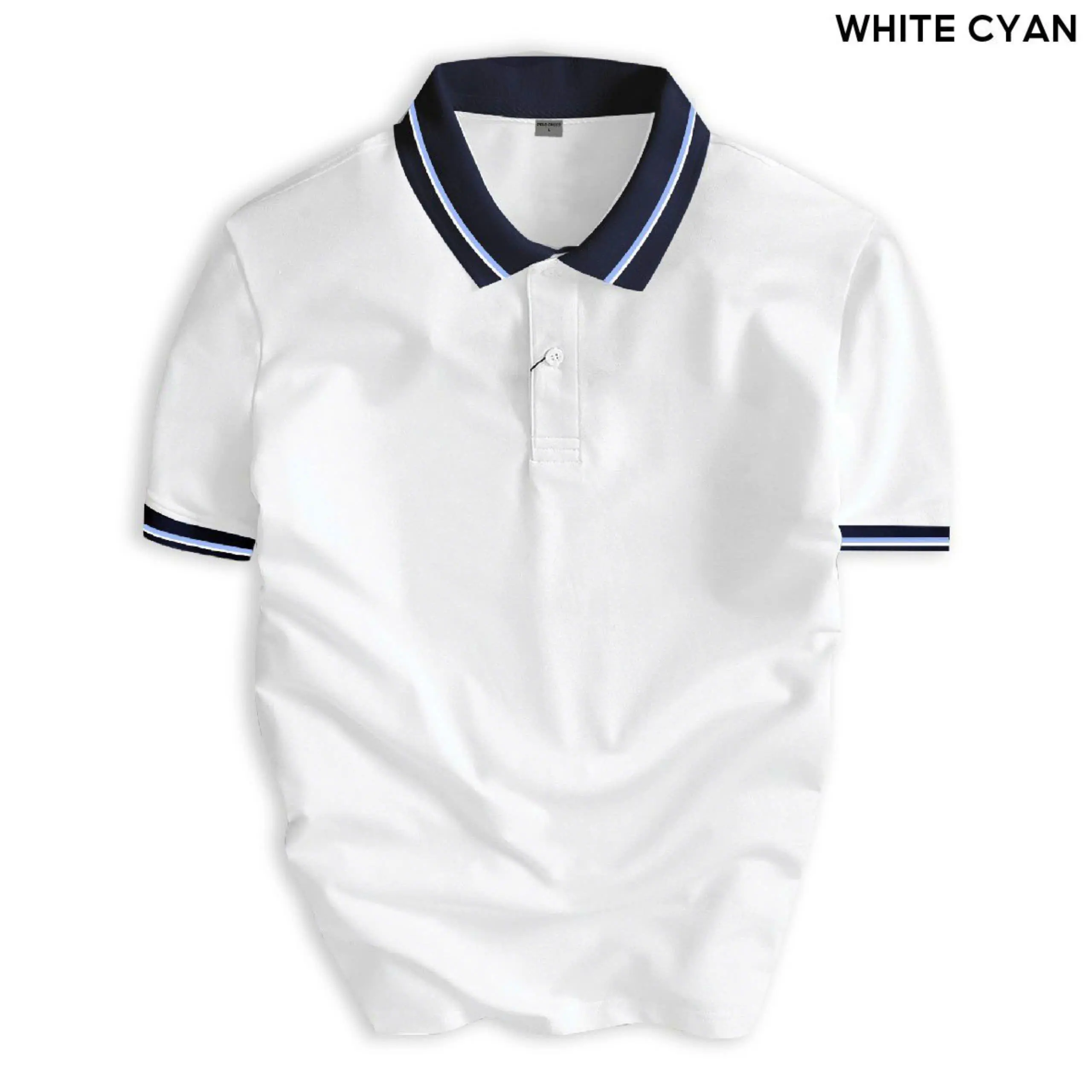 Áo thun polo nam vải cá sấu phối sọc viền tay viền cổ LEVO 10 mẫu phối màu mới 2024 Ngắn Tay Cộc Tay Menswear