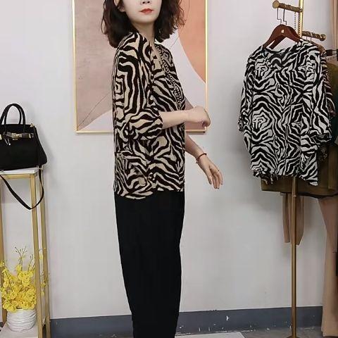 Áo Sơ Mi cánh Dơi Dáng Rộng Ngoại Cỡ Dành Cho Phụ Nữ, Hàng Mới Về 2025, Phong Cách Cho Mẹ, Tay Lửng Thời Trang, Trẻ Trung Và Bó Sát Áo Phông Hàng Đầu aoso mide p aosang  chanh 6