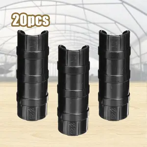 Greenhouse Plastic Snap - On Clamps (20 Pcs) - UV - stabilized, Ideal for Fixing Insect Nets and Paranets in Greenhouses, Cash on Delivery Available