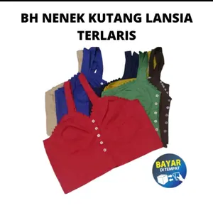 BH NENEK KUTANG LANSIA // BRA NENEK JADUL bahan Katun Polos