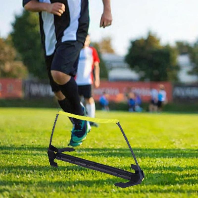 Soccer Speed Hurdle Speed Endurance Adjustable Footwork Training Tool for Running Sports Hurdle Training Team Games Athletic 5