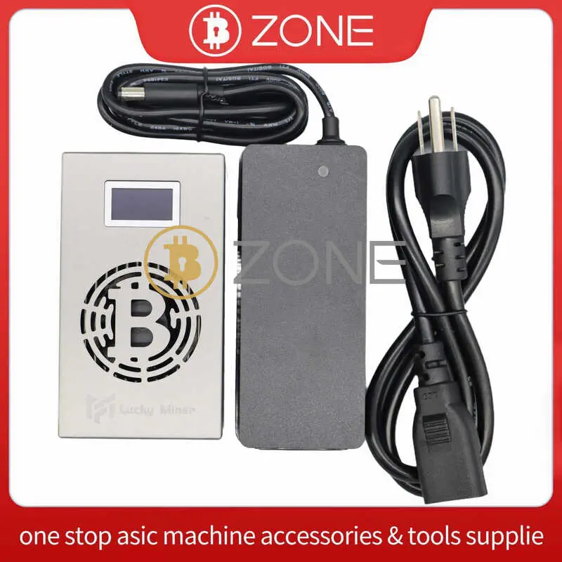 Bitcoin Lucky Miner V6 Hashrate 500G BM1366 Asic Chip BTC Solo Mining hine With Power Supply