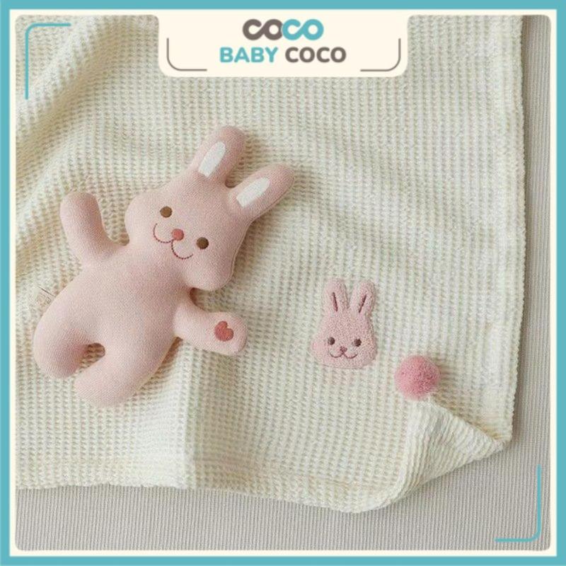 Chăn Đắp Cho Bé, Chăn Lưới Hạt Bông Mùa Hè Xuất Hàn Siêu Thoáng Mát, Không Bí Nóng, Mền Cho Bé