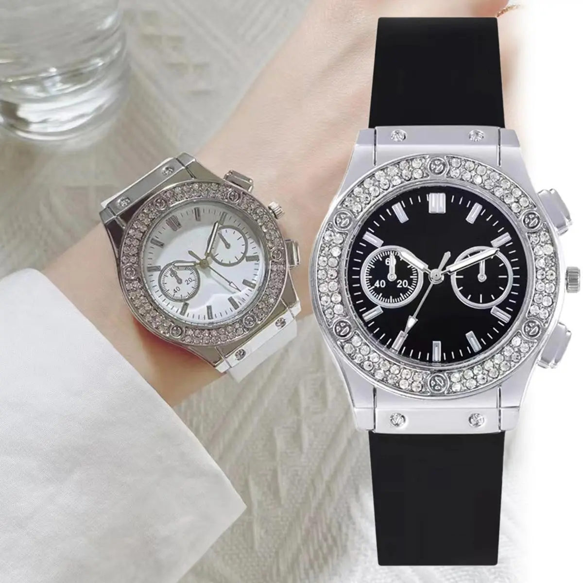Đồng Hồ Thạch Anh, Dành Cho Nam Và Nữ, Thời Trang Và Dễ Phối Đồ Unisex