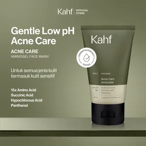 NEW! Kahf Acne Care Amino Gel Face Wash 100 ml