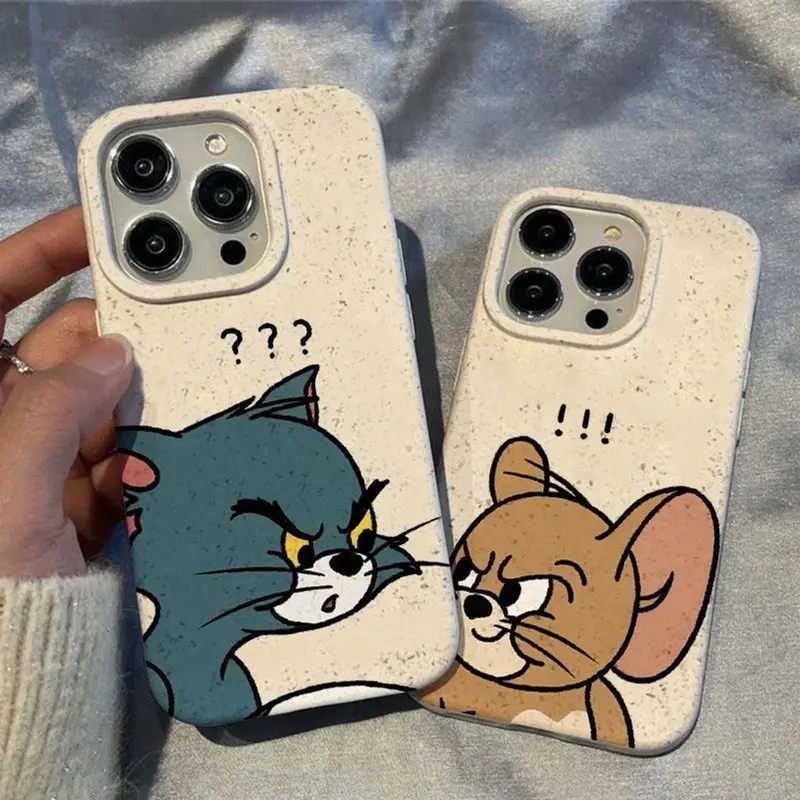 Ốp lưng i phone mềm thân thiện môi trường tom jerry 6s/6plus/7/8/plus/x/xs/11/12/13/14/15/pro/max/plus/promax-Awifi Z5-15 3