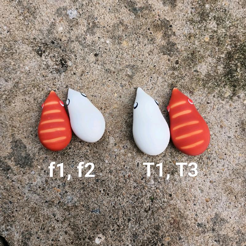 Mua 4 tặng 1 Vỏ nhái hơi ngọc trinh thanh vân f1 f2 t1 t3 - mồi câu cá câu cá fishing