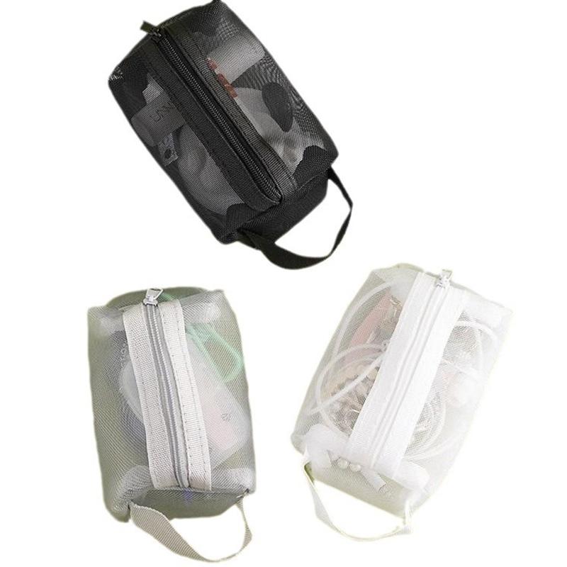 Product Introduction of Túi Đựng Mỹ Phẩm Lưới Du Lịch, Có Khóa Kéo, Dành Cho Phụ Nữ, Túi Trang Điểm, Túi Đựng Đồ Vệ Sinh Cá Nhân Giặt, Túi Sắp Xếp Đồ Trang Điểm, Túi Đựng đồ Di Động 1 Chiếc 30
