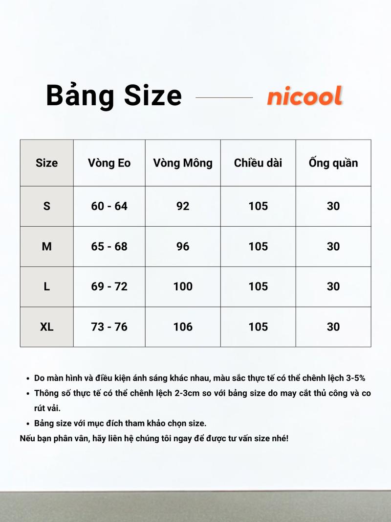 Product Introduction of Quần Jean Nữ ỐNG SUÔNG RỘNG Nicool Lưng Cao Chỉ Nổi Quần Bò Nữ Trơn Denim Form Rộng Basic N41-Q64 0