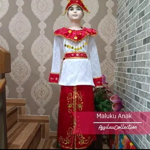 BAJU ADAT ANAK MALUKU HARGA SATAU CEWEK ATAU COWOK