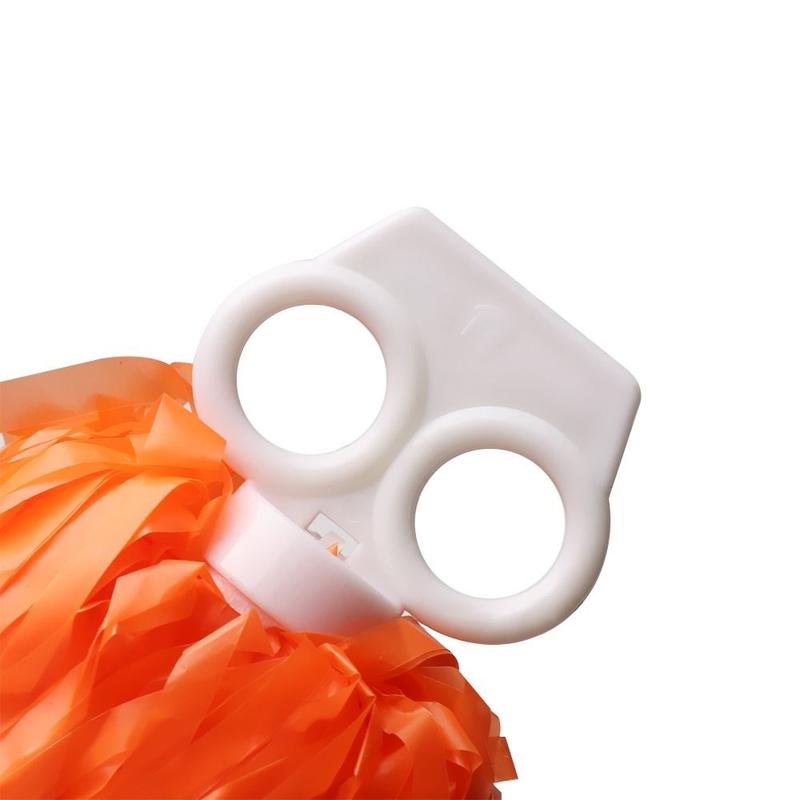 Product Introduction of 1pair Double hole handle Dress Costume Competition Flower Cheerleading Cheering Ball Cheerleader pompoms Club Sport Supplies Dance Party Decorator 13