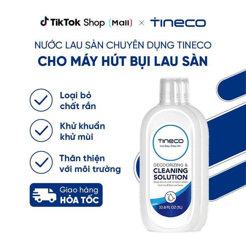  Nước Lau Sàn Nhà Chuyên Dụng Cho Tineco Dung Tích_1 lít _iFloor_ Breeze_Floor One S3_ S5_Combo_S6_S7 Pro Hàng Chính Hãng Làm Sạch 
