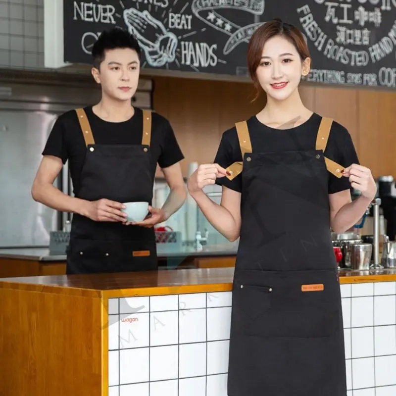 Tạp Dề Nhà Bếp, Kháng Khuẩn Và Chống Thấm Nước, Màu Trơn Đa Chức Năng, Thích Hợp Để Vệ Sinh Nhà Cửa, Váy Bền, Thích Hợp Cho Đầu Bếp Và Làm Bánh, Chống Dầu, Có Thể Điều Chỉnh, Hàng Đầu