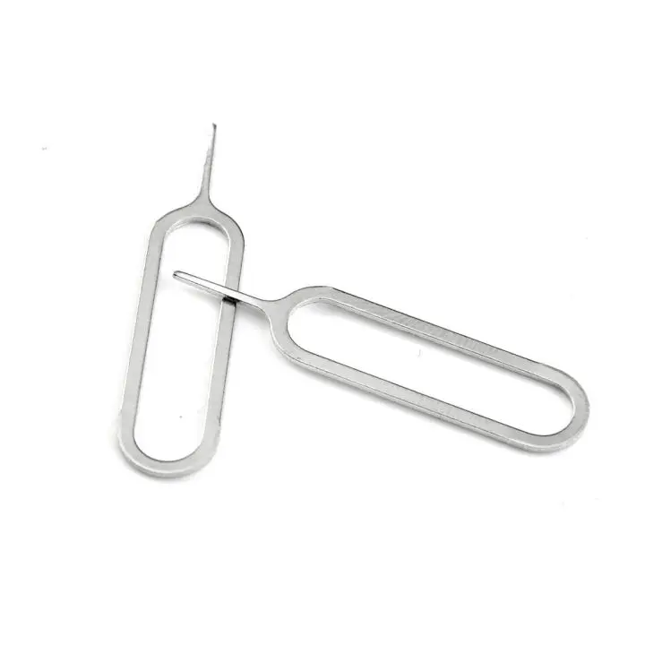 Chất đẩy Sim bằng thép không gỉ, phụ kiện điện thoại, vật phẩm quà tặng