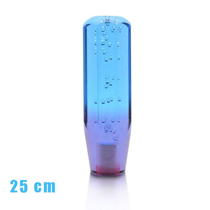 Universal Mobil Gear Shift Knob Kristal Warna-warni Gelembung Gear Stick Shifter Knob untuk Manual Auto Mobil Styling Shift Stick Gear Knob Car 7