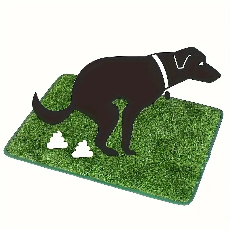 Rumput Latihan Haiwan Peliharaan Boleh Digunakan Semula, Pad Rumput Buatan Kawalan Bau Tikar Rumput Anjing, Pad Rumput Kencing Anjing Boleh Basuh
