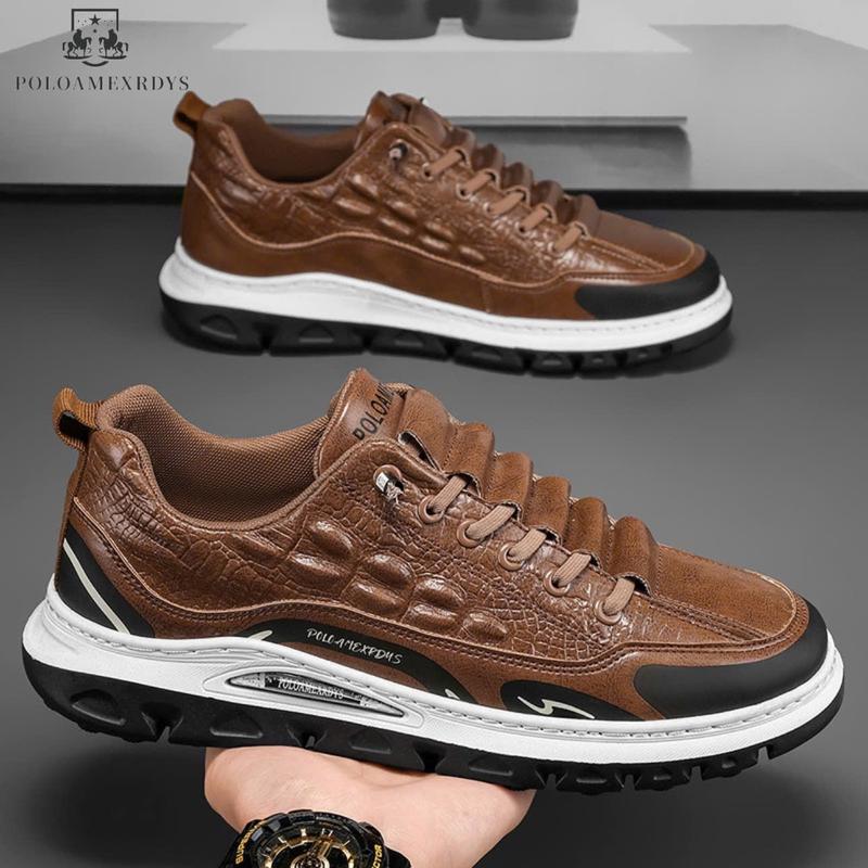 Giày nam - Giày thể thao sneaker POLOAMEXRDYS hàng quảng châu QC-1 cao cấp LDW-505 Shoes Đế Bằng