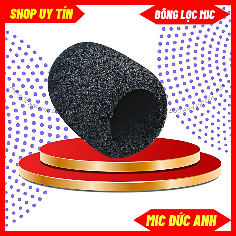 Mút Bọc Đầu Micro, Bông Lọc Gió, Màng Mút Lọc Âm Cho Mic Thu Âm Phụ Kiện Âm Thanh