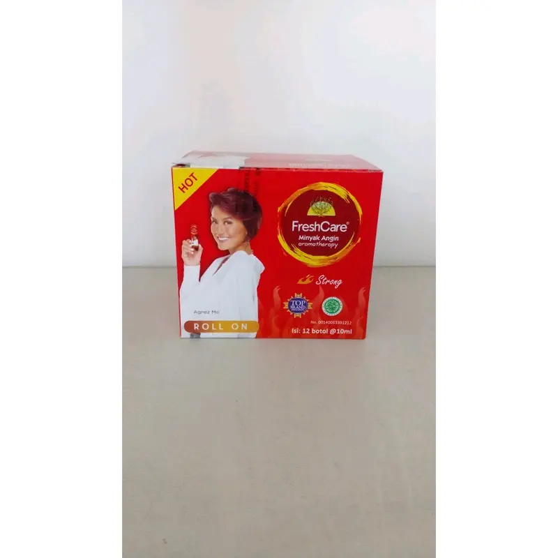 [1 box isi 12 pcs] Fresh care roll on hot strong aromatherapy 10ml/ freshcare merah aromaterapi 2