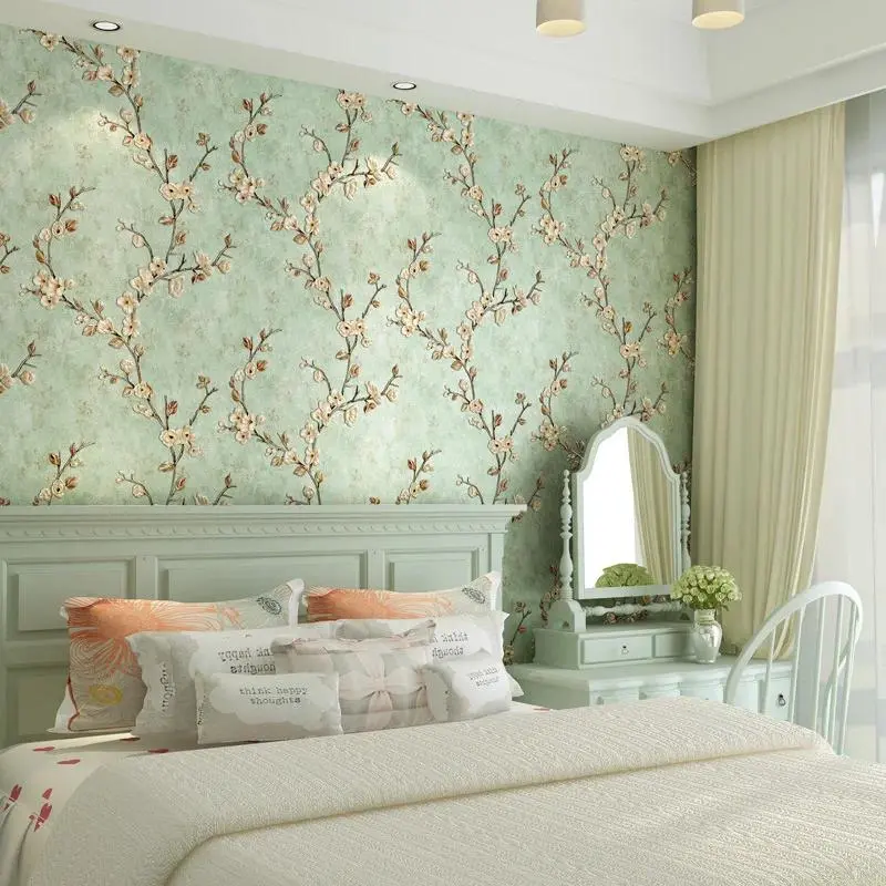 Giấy Dán Tường Phòng Ngủ, Tự Dính, Thiết Kế Cô Gái Ấm Áp, Miếng Dán Đồ Trang Trí Tường, Miếng Dán Tường 3D, Giấy Dán Tường Liên Hệ Nền Phòng, Trang Trí Nội Thất 2