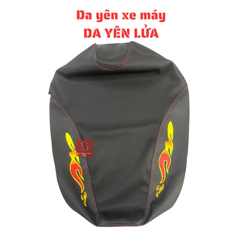 Da yên xe máy mẫu da yên lửa bọc được nhiều dòng xe Phụ Kiện Phụ Tùng 