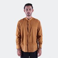 Gambar Baju Koko BHS Cosmo Suhaib Coklat Muda - L dari SarungBHS Kab. Gresik 1 Tokopedia