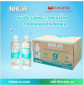 Product Introduction of NƯỚC UỐNG ION KIỀM THIÊN NHIÊN NAWA 500ml - THÙNG 24 CHAI - Tốt cho đường ruột nuoc khong ngot nuoc  ionkiem 12