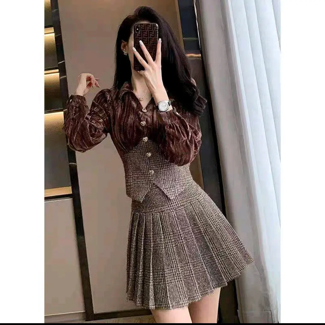 SETROK ANAK TANGGUNG ABG REMAJA JUNIOR BESAR IMPORT BALDU ROK TWED EKSLUSIF Baju