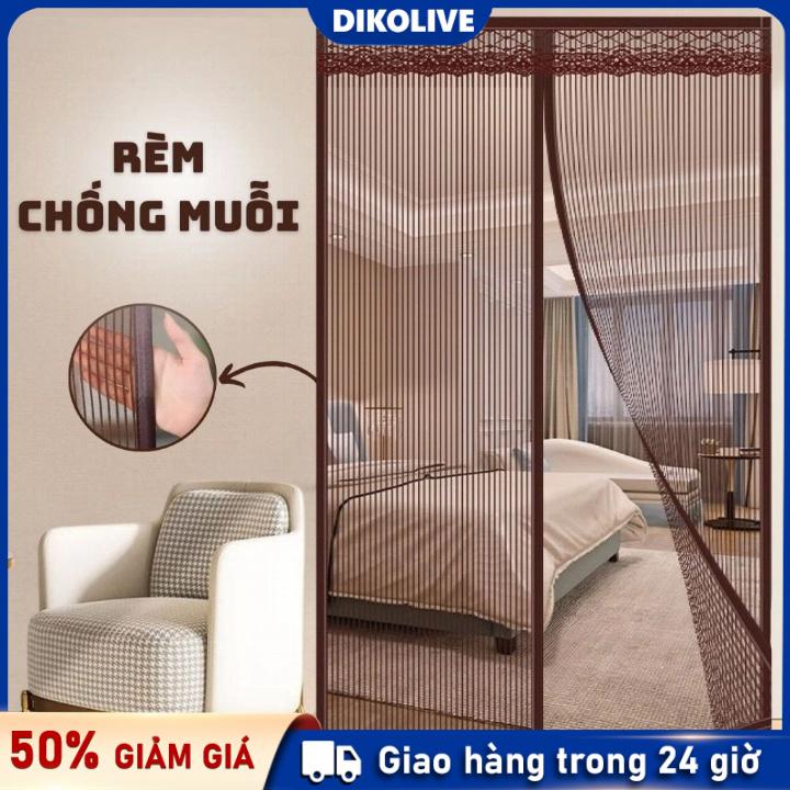 Rèm cửa lưới chống muỗi Chống Muỗi Nam Châm Lưới Chống Muỗi Cửa Sổ Mùng Màn Chống Muỗi Làm Theo Yêu Cầu rèm cửa dán tường rèm dán cửa
