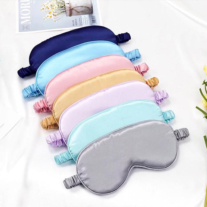 Product Introduction of Double-Side Pure Silk EyeShade Sleeping Eye Cover Eyepatch Health Sleep Shading 27