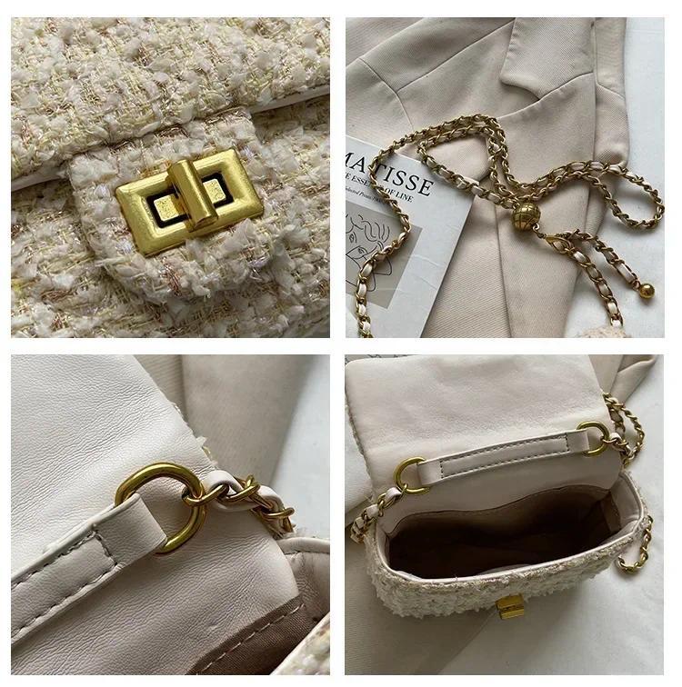 Product Introduction of Fashionable Women's Bags Chain Small Bags Crossbody Bags High-end Design Handbags Exquisite Gifts 1