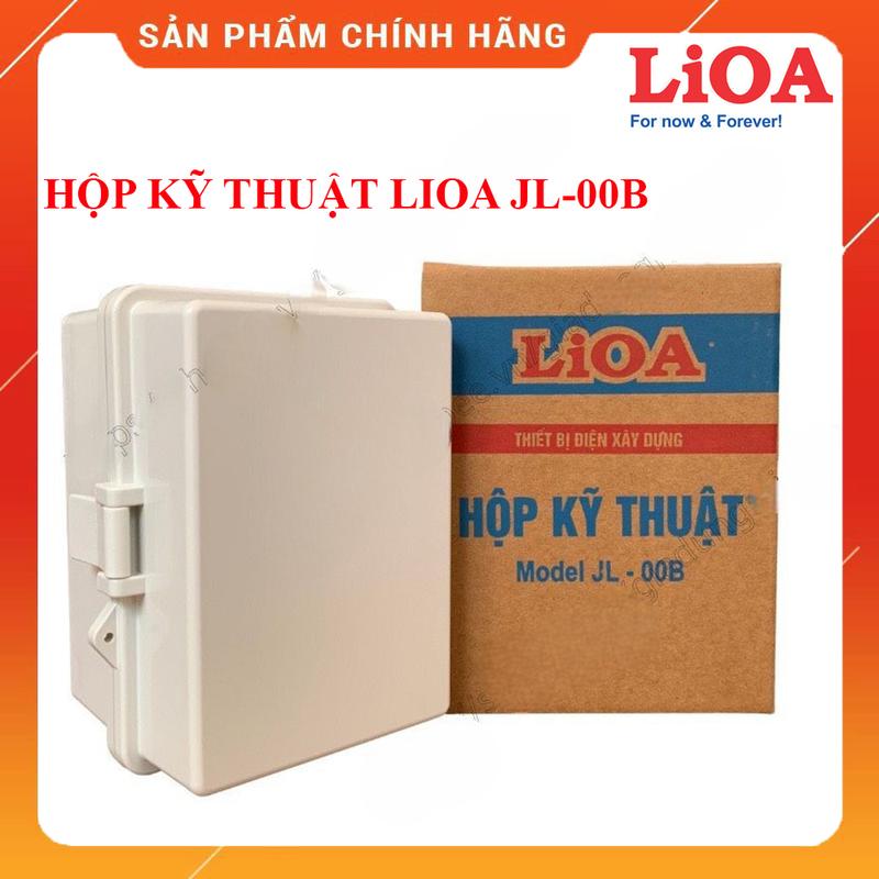 Hộp kỹ thuật LiOA JL-00B - Vỏ tủ điện nhựa ngoài trời chống nước chính hãng