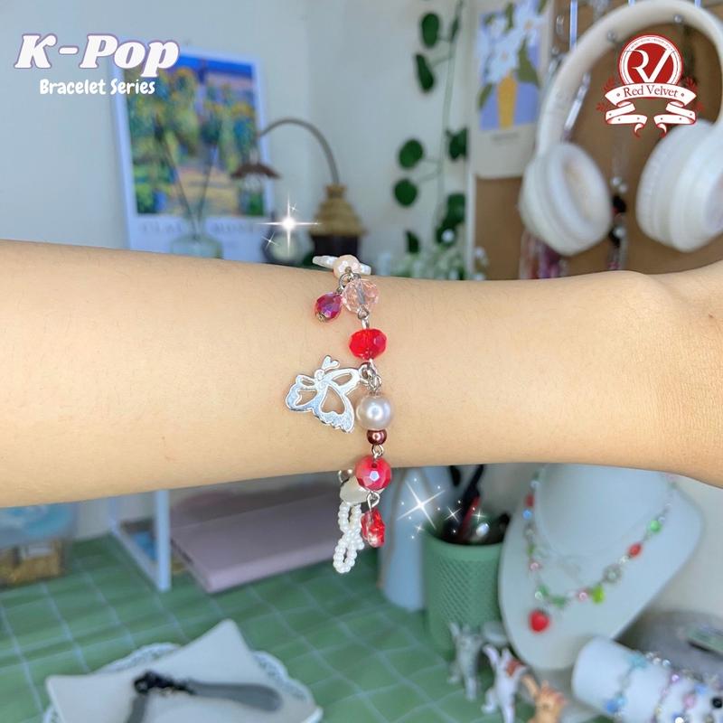 Gelang Manik Korea - Kpop Beads Bracelet by Kilau Pernik | VOL 3: BLACKPINK, RED VELVET, ENHYPEN ️ — Kpop fandom colour inspired 4