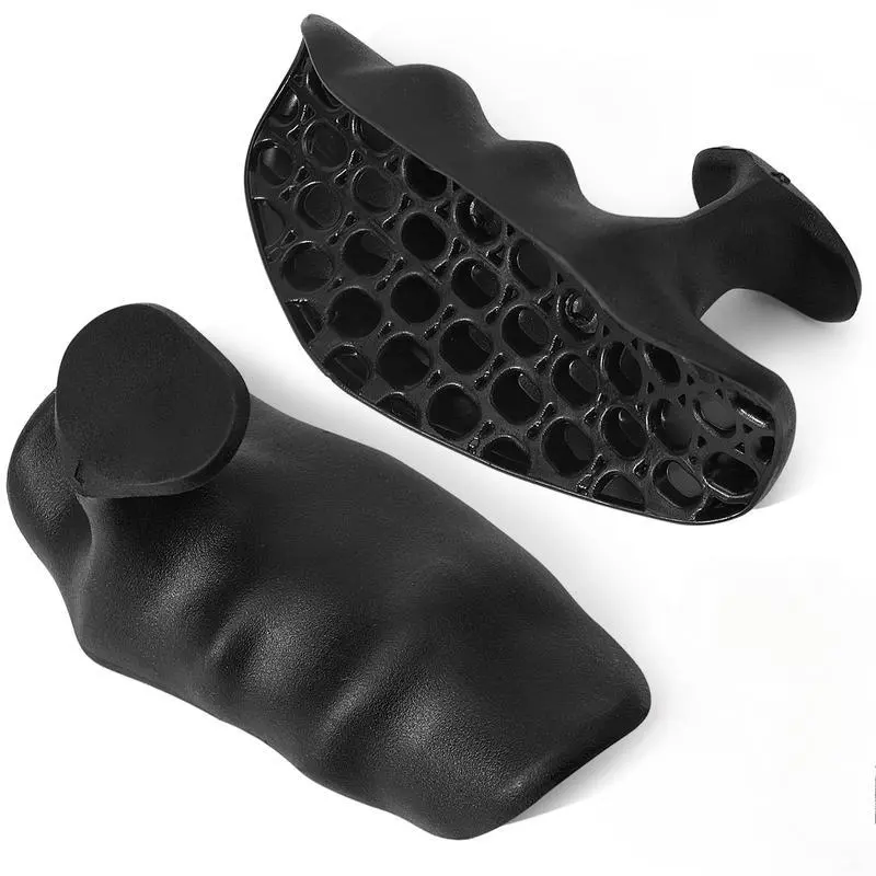 Exercise Grips, 1 Pair Ergonomic Design Exercise Grips, Rubber Grips for Weightlifting, Pull-Up Grips for Men and Women, Gym Grip Gloves