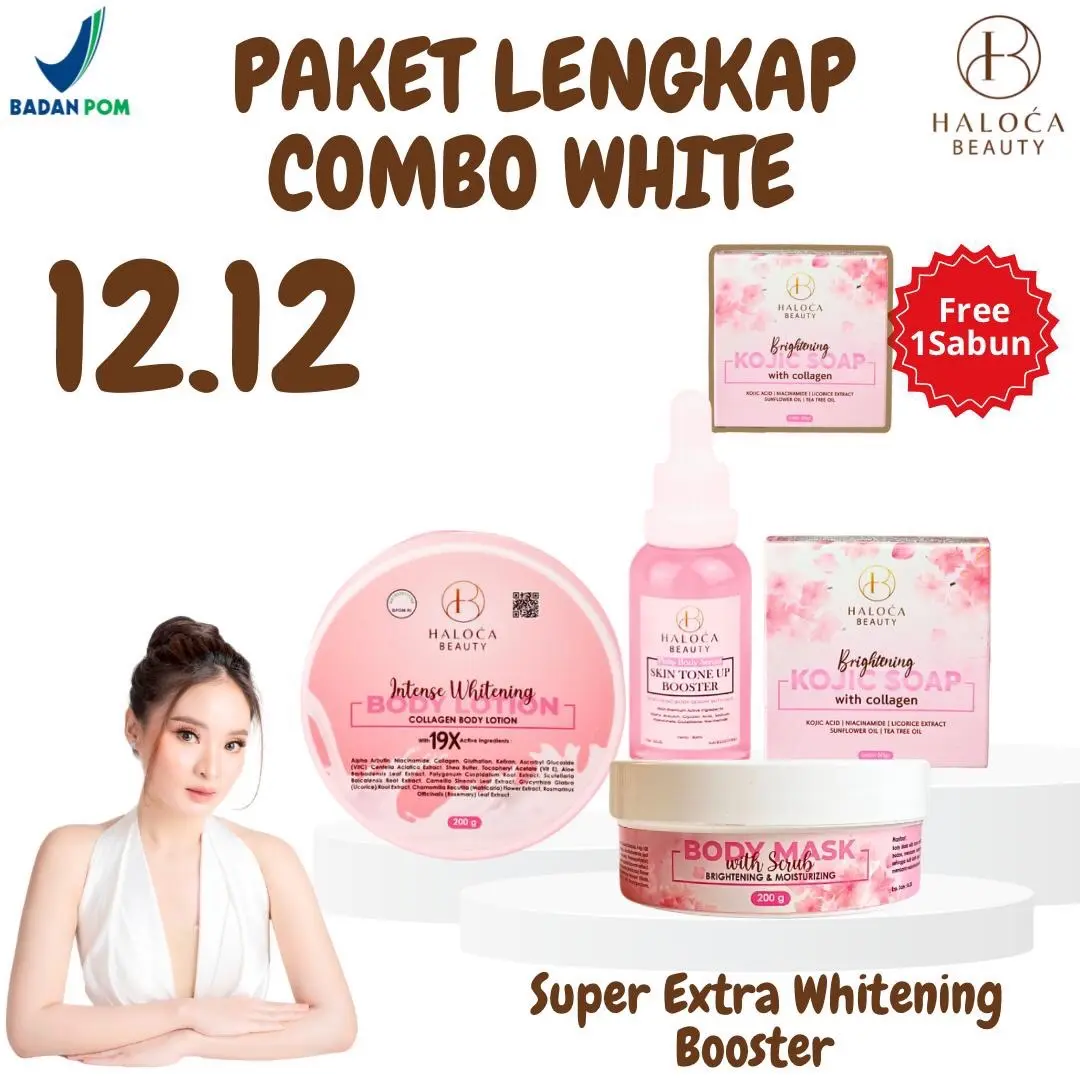 [ HALOCA BEAUTY ] Hallowica | Extra White | Paket Lengkap